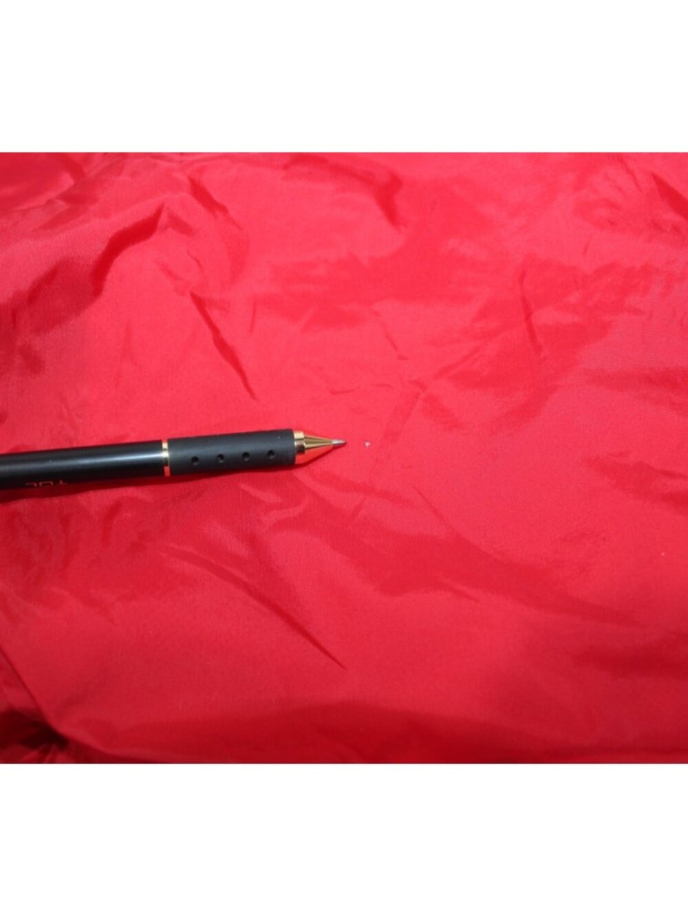 Vintage adidas Warm Up Jacket & Pants Red White Nylon Mock Neck Zip Front Large - Picture 9 of 16